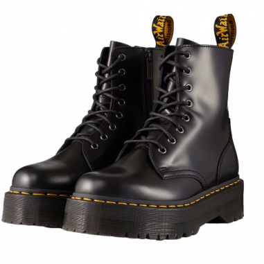 Dr.Martens Negras Con Plataforma