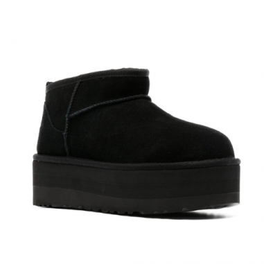 UGG Bota Con Plataforma Negra