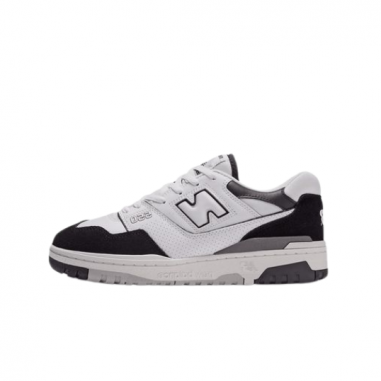 New Balance 550 Blancas Negras y Grises