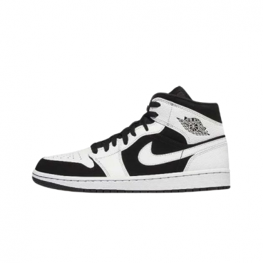 Nike Air Jordan 1 MID Blancas y Negras