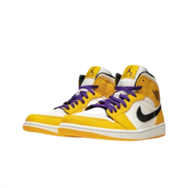 Nike Air Jordan 1 Mid Lakers