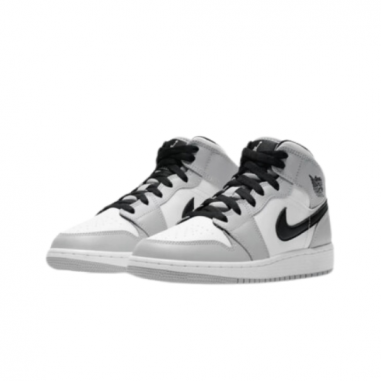Nike Air Jordan 1 MID LIGHT SMOKE Grises
