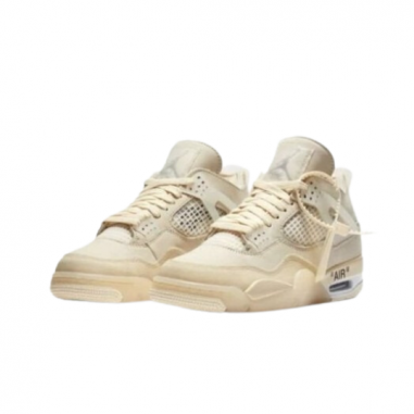 Air Jrdan 4 Off White Sail