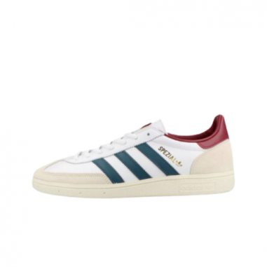 Adidas Spezial Blancas y Beige con Rojo