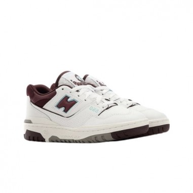 New Balance 550 Blancas y Granates