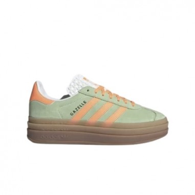 Adidas Gazelle Bold Plataforma Verdes...