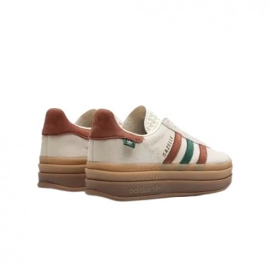 Adidas Gazelle Bold Plataforma Beige...