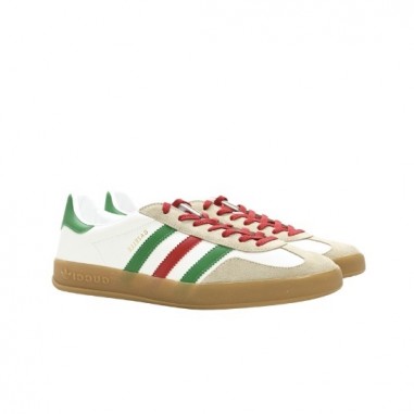 Adidas Gazelle x Gucci Blancas