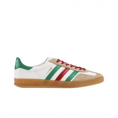 Adidas Gazelle x Gucci Blancas