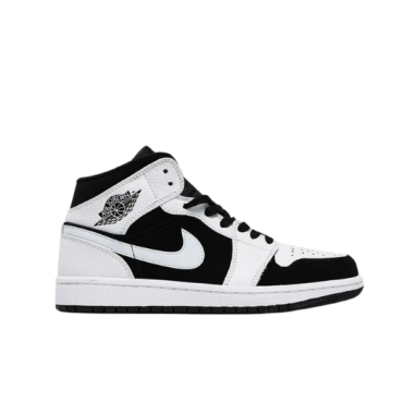 Nike Air Jordan 1 MID Blancas y Negras