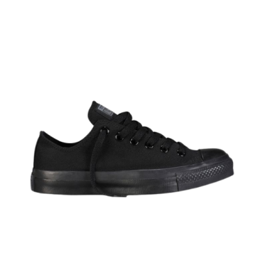 Converse All Star Negras Enteras Bajas