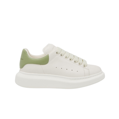 Alexander McQueen Blanco Roto y Verdes
