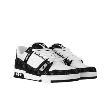 Louis Vuitton Trainer – White Black