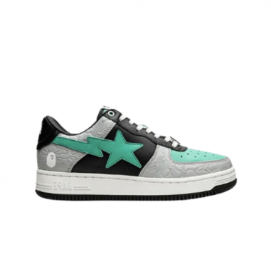 Bape STA Low Grey Black