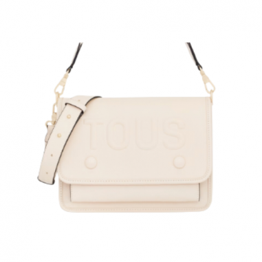 Bolso bandolera TOUS audree marfil la...