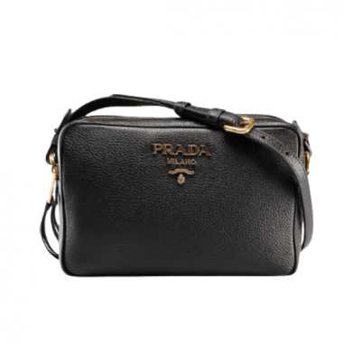Bolso bandolera Prada saffiano negro