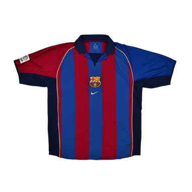Camiseta retro FC Barcelona 01/02 1ª...