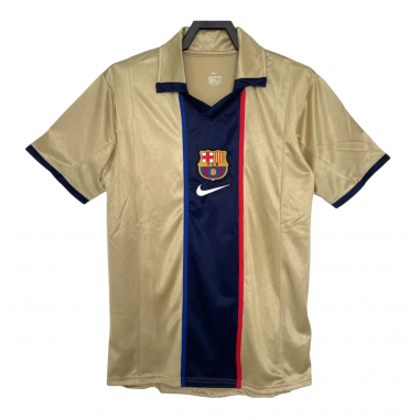 Camiseta retro FC Barcelona 01/02 2ª...