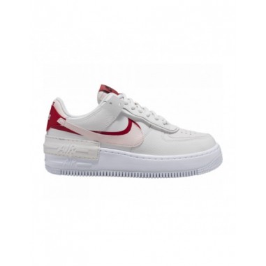 Nike Air Force One SHADOW Crema y Rojas