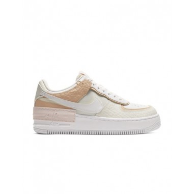 Nike Air Force One SHADOW Camel y Beige