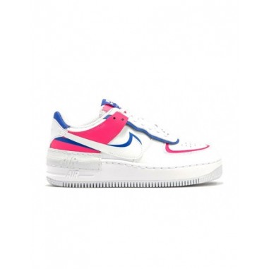 Nike Air Force One SHADOW Azules y Rosas